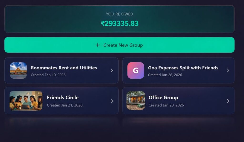 split expenses with friends