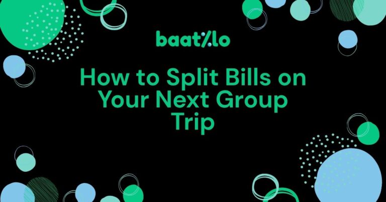 How to Split Bills on your next group trip