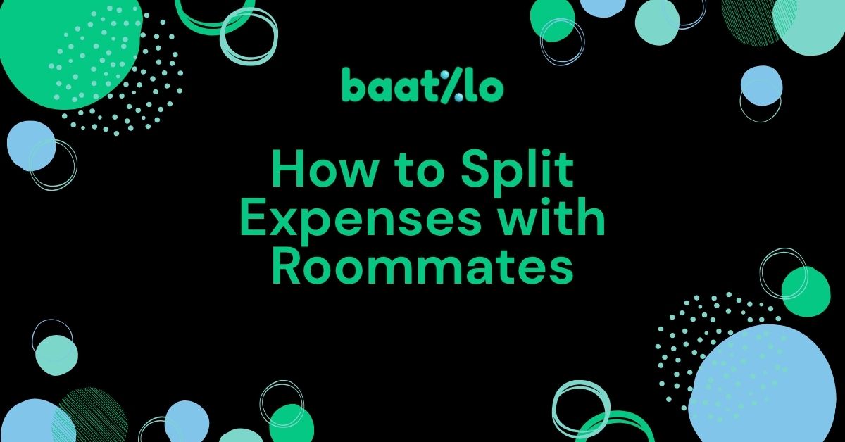 How to split expenses with roommates