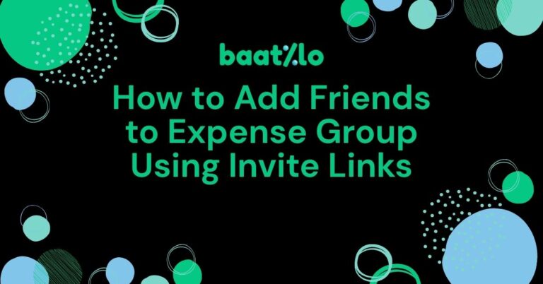 How to Add Friends to Your Expense Group Using Invite Links